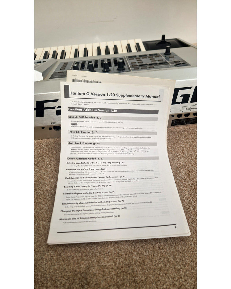 Roland Fantom G6 - Very Good - image 25