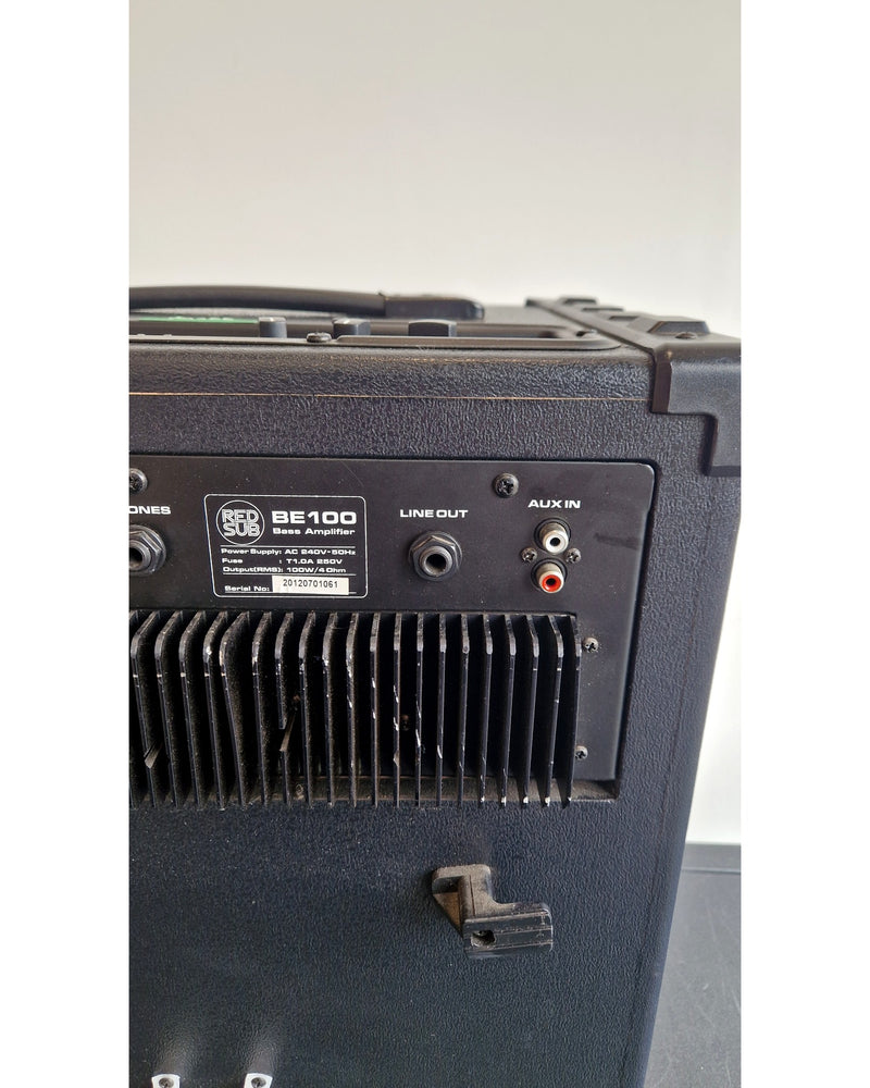 Red Sub BE100 - Bass Amplifier - Black - Good - Image 6