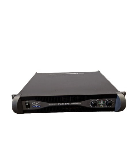 QSC PLX1202 1200W Amp - Power Amplifiers - Very Good - Image 1