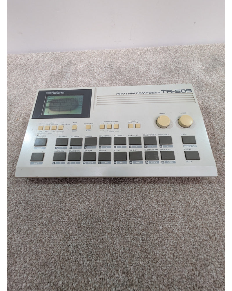 Roland TR-505 - Drum Machine - Light Grey - Good w/ Manuals - image 2