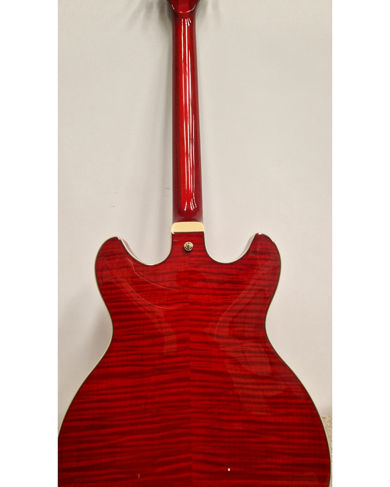 Ibanez AS93FM-TCD - Electric Guitar - Transparent Cherry Red - Excellent w/ Soft Case - image 13