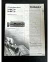 Technics SA-EX120EB-K - Hi-Fi Receivers - Excellent w/ Manuals & remote_control - Photo 8