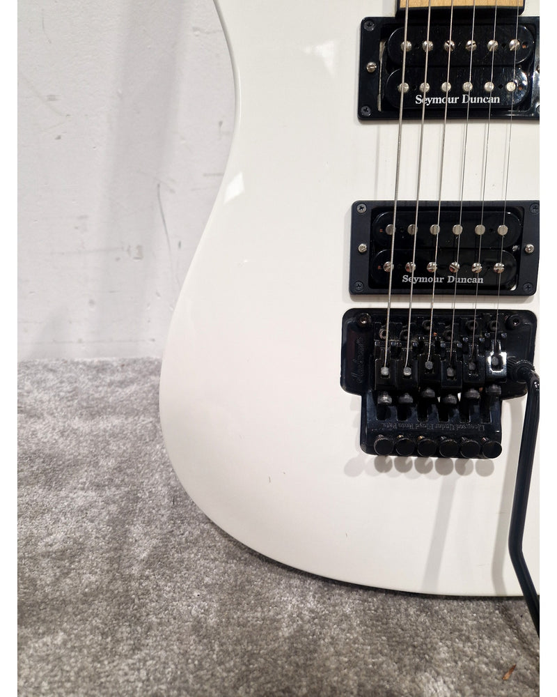 jackson DK2M - White Electric Guitar - Maple Neck - Good w/ Hard Case - Image 17