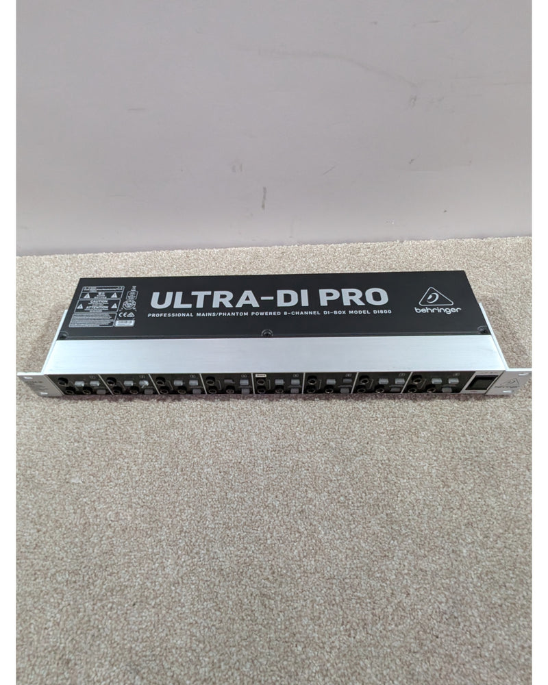 Behringer Ultra DI Pro DI800 - Audio Interface - Excellent w/ Original Box & Manuals - image 16