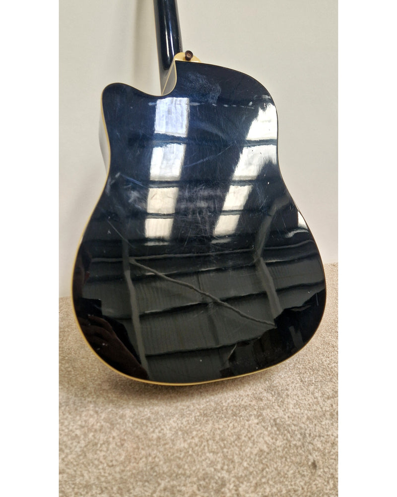 Aria AWN-15CBK - Acoustic Guitars - Black - Good - image 13
