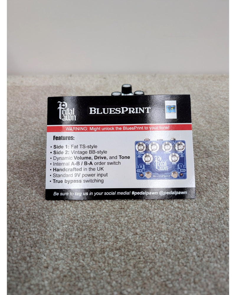 Pedal Pawn BluesPrint - Overdrive & Distortion Pedals - Blue - Excellent w/ Manuals - image 6