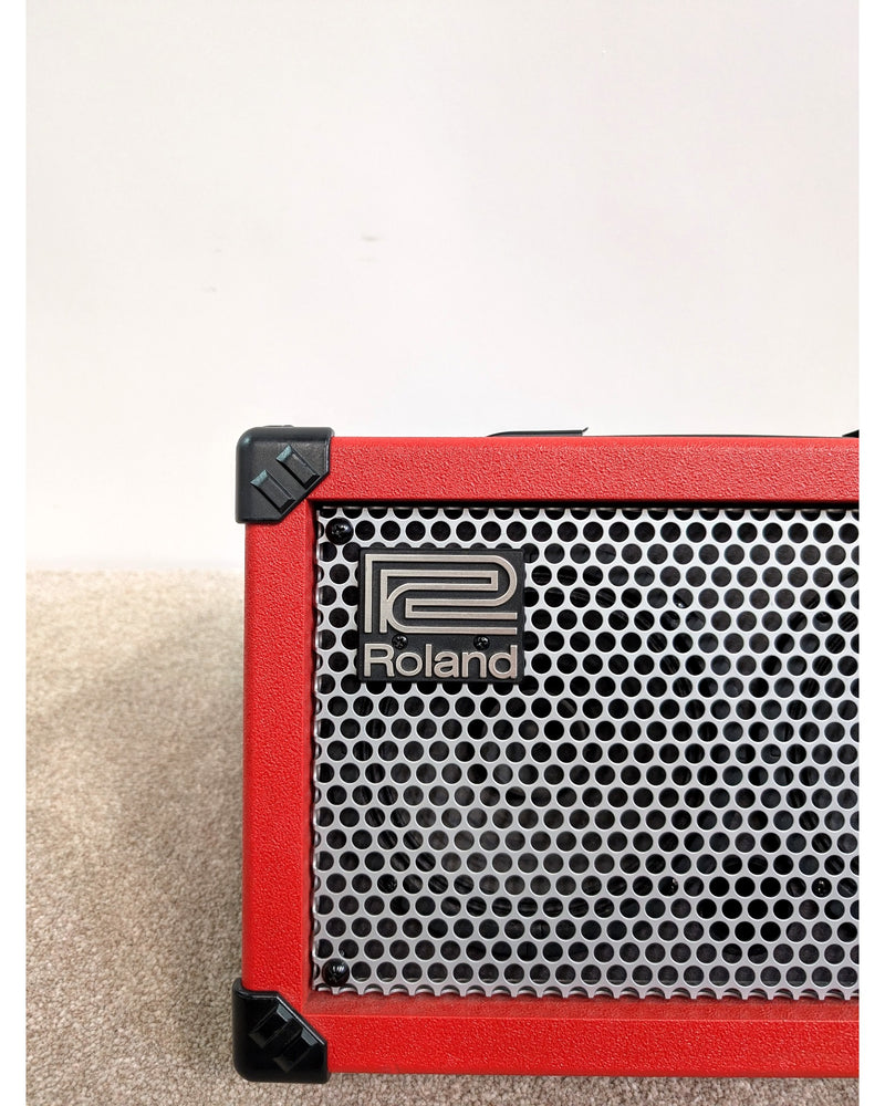 Roland Cube Street Amp - Guitar Amplifier - Red - Very Good w/ Soft Case - image 13