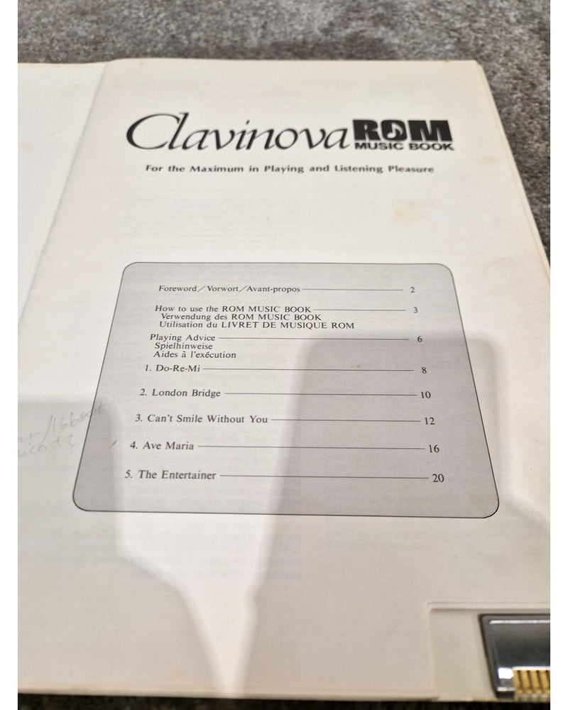 Yamaha Clavinova ROM Music Book 1985 – Sound Module - Excellent w/ ROM - Image 5