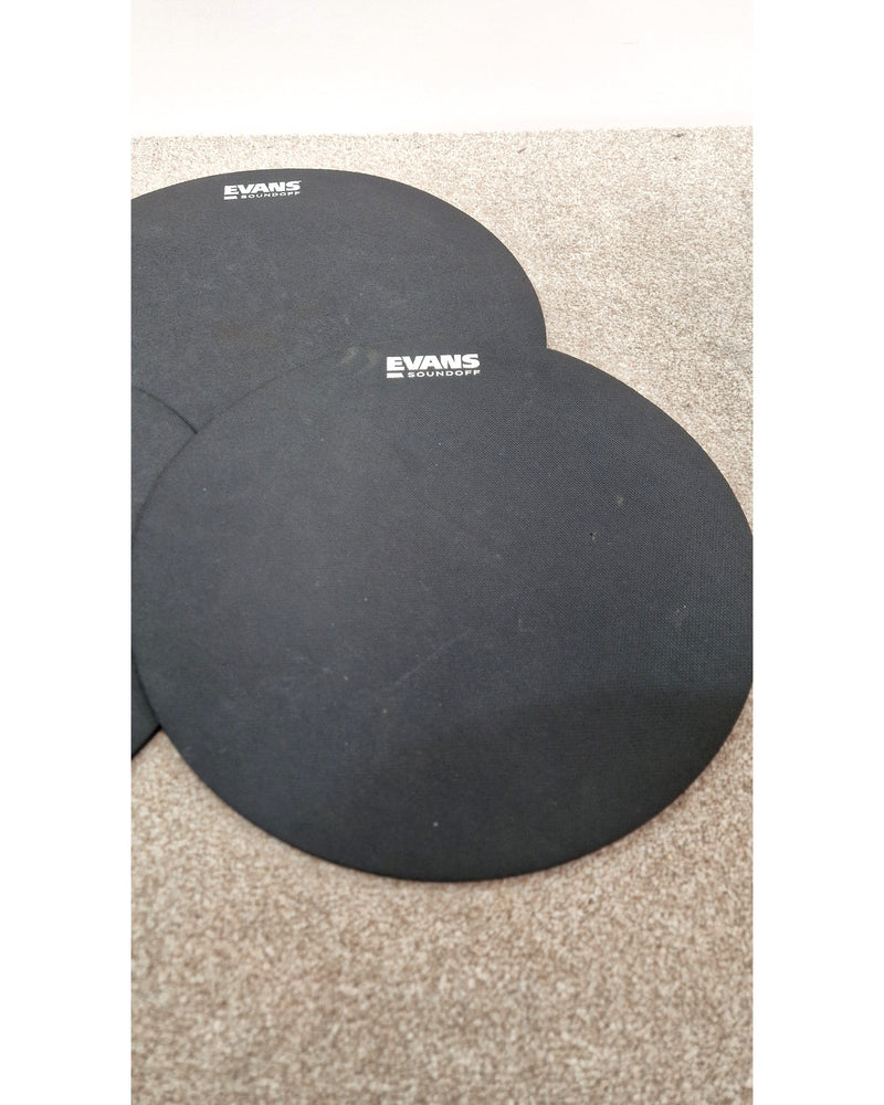Evans SoundOff Drum Mute Pads - Drum Hardware - Excellent - image 2