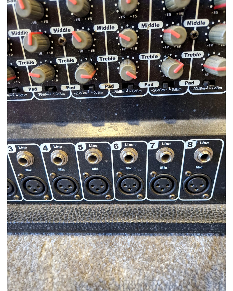 Carlsbro Marlin 8400 - Mixer - 8 Channel, 400W - Spares or Repair - Image 12