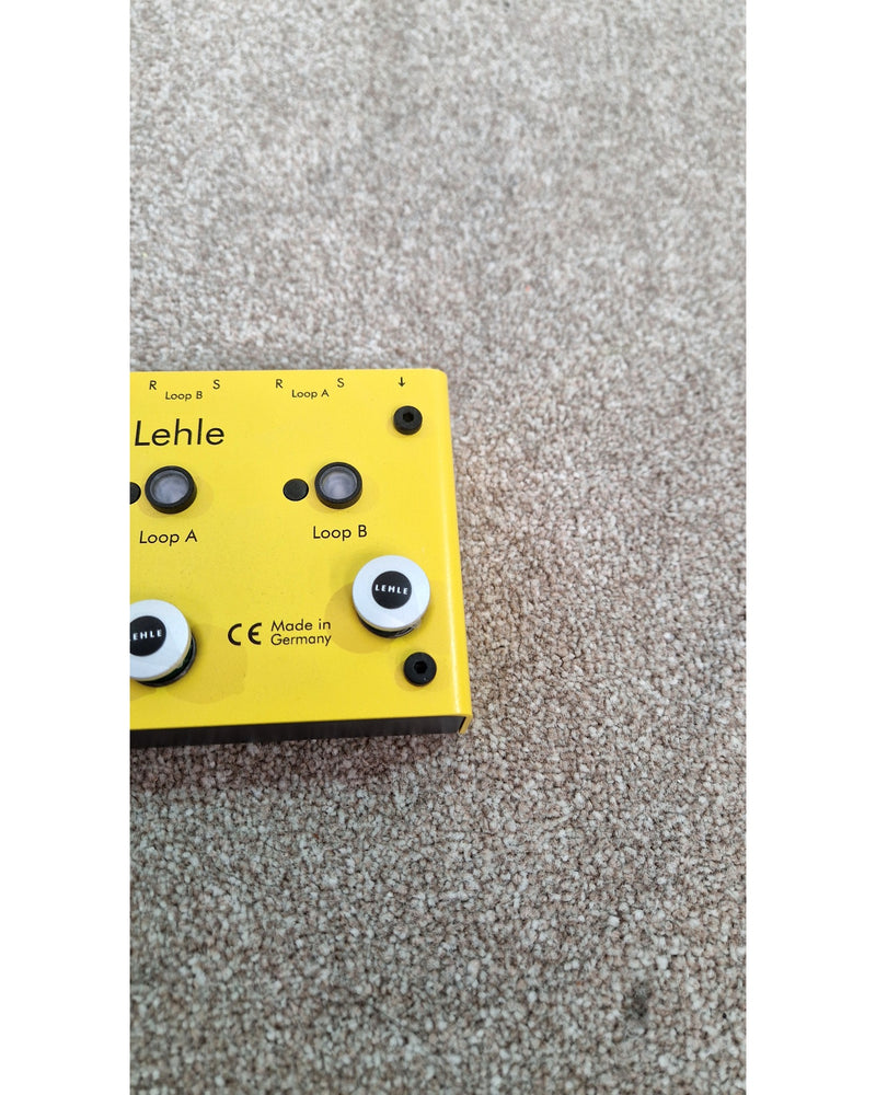 Lehle D.Loop SGoS - Footswitch - Yellow - Like New w/ Manuals - image 9