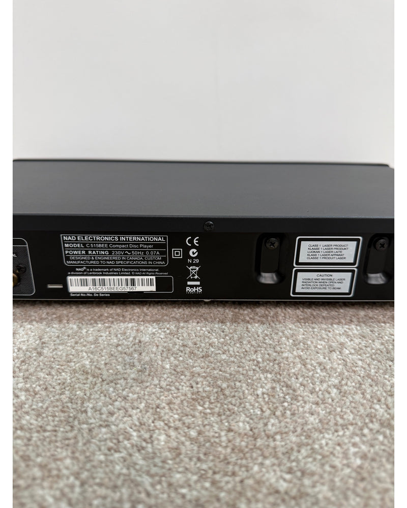 NAD C 515BEE - CD Player - Black - Very Good w/ Remote Control - image 9