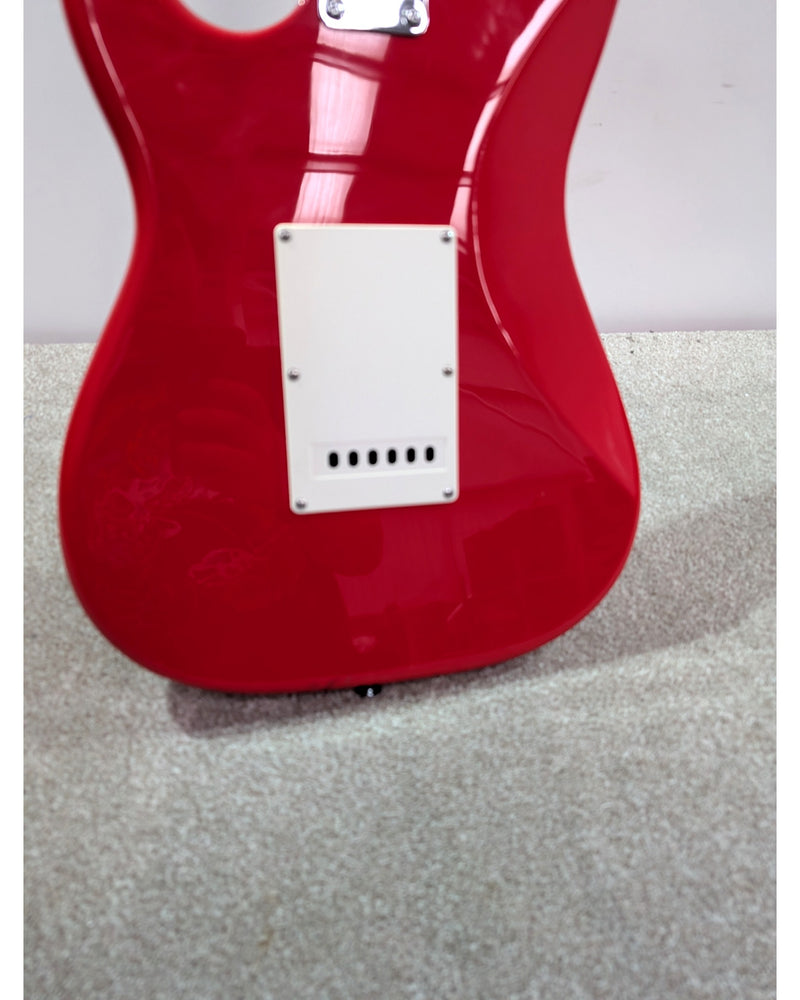 Encore S Type - Electric Guitar - Red - Fair - image 5