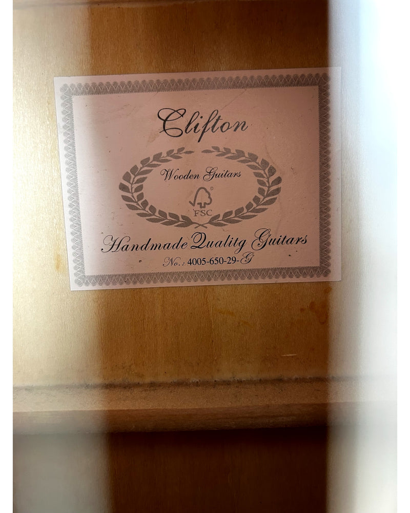Clifton Handmade Quality - Acoustic Guitars - Natural - Fair - Image 5