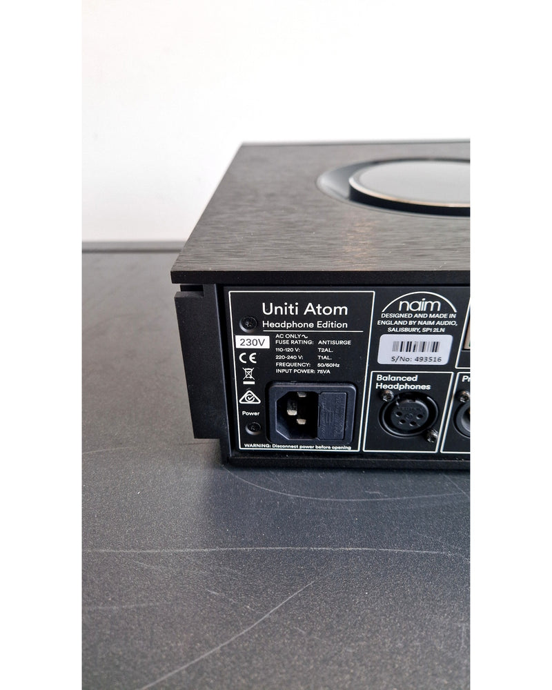 Naim Uniti Atom Headphone Edition - Hi-Fi Amplifiers - Black - Like New w/ Original Box - Image 9
