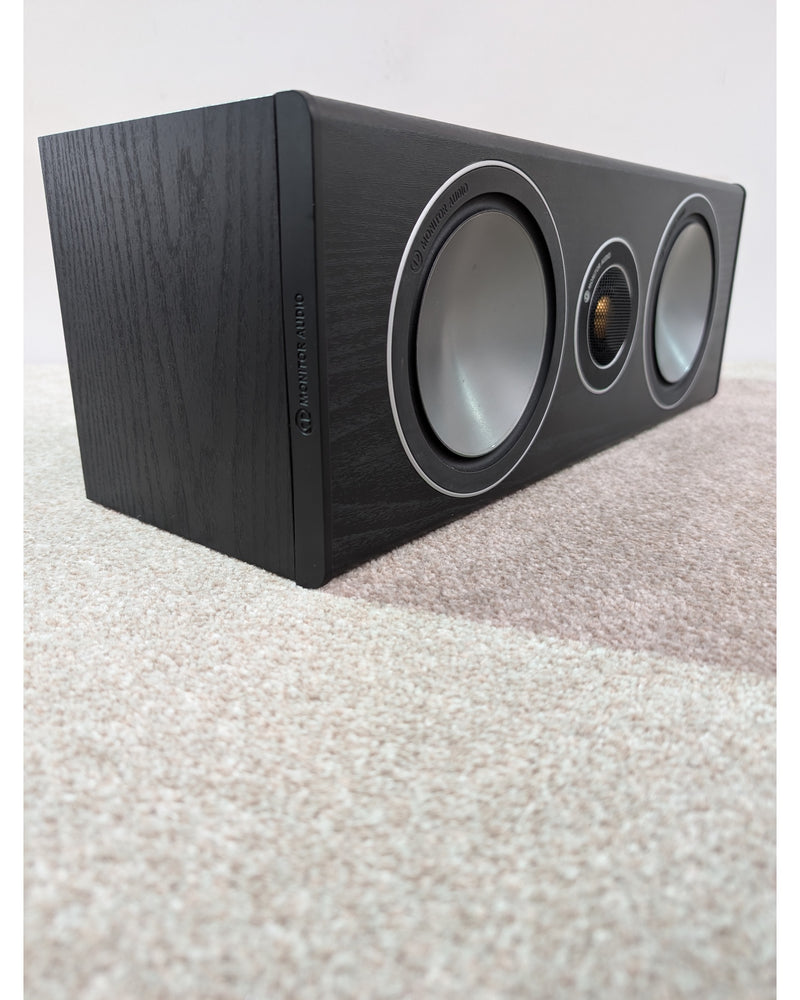 Monitor Audio Bronze Centre - Hi-Fi Speaker - Black Oak - Excellent w/ Original Box - image 3