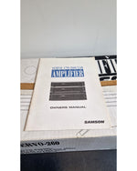 Samson Servo 260 - Power Amplifiers - Excellent w/ Manuals & Original Box - Image 12