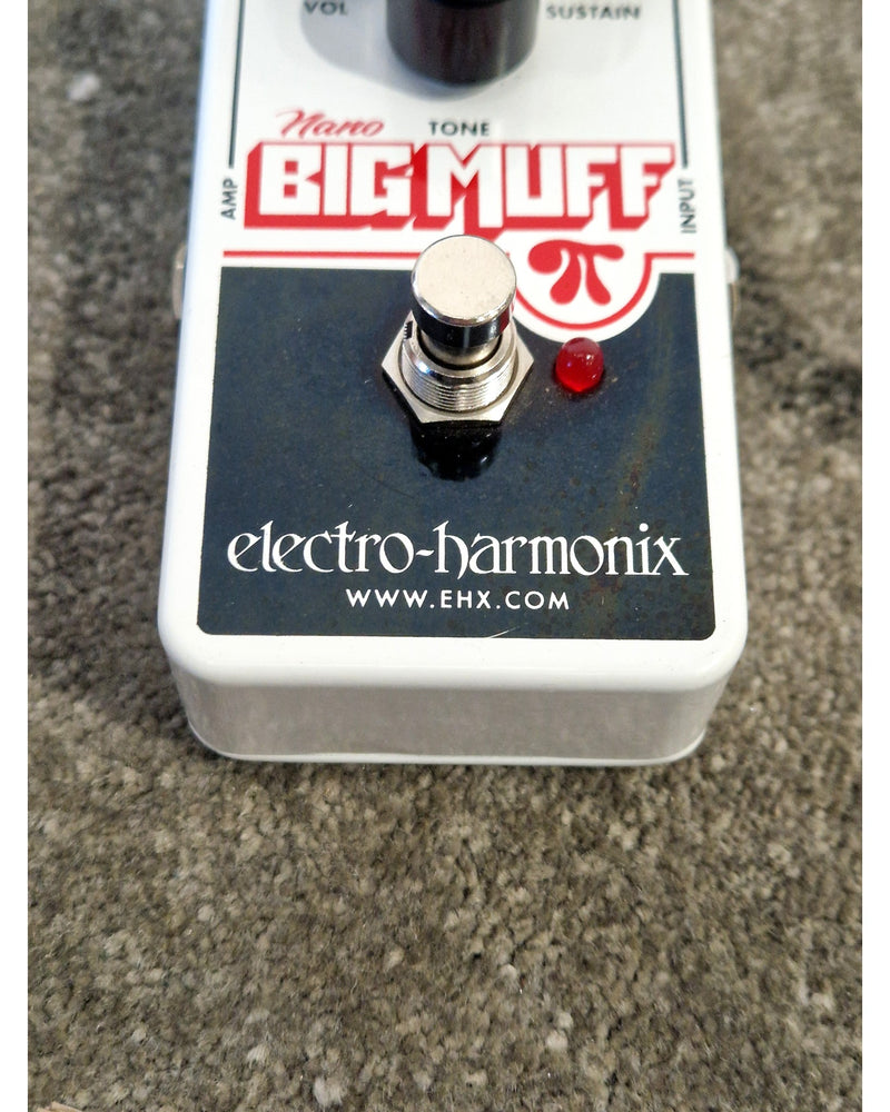 Electro-Harmonix Nano Big Muff - Effects Pedal - White - Excellent - Image 8