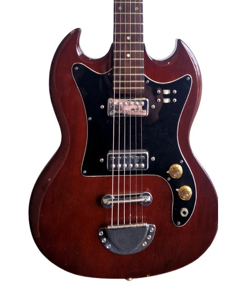 Columbus SG Electric Guitar - Red Electric Guitar - Well-Preserved - Good - Refurbished