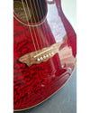 Washburn EA18TR Electro-Acoustic Guitar Red - Cutaway Design - Excellent - Refurbished - Photo 9