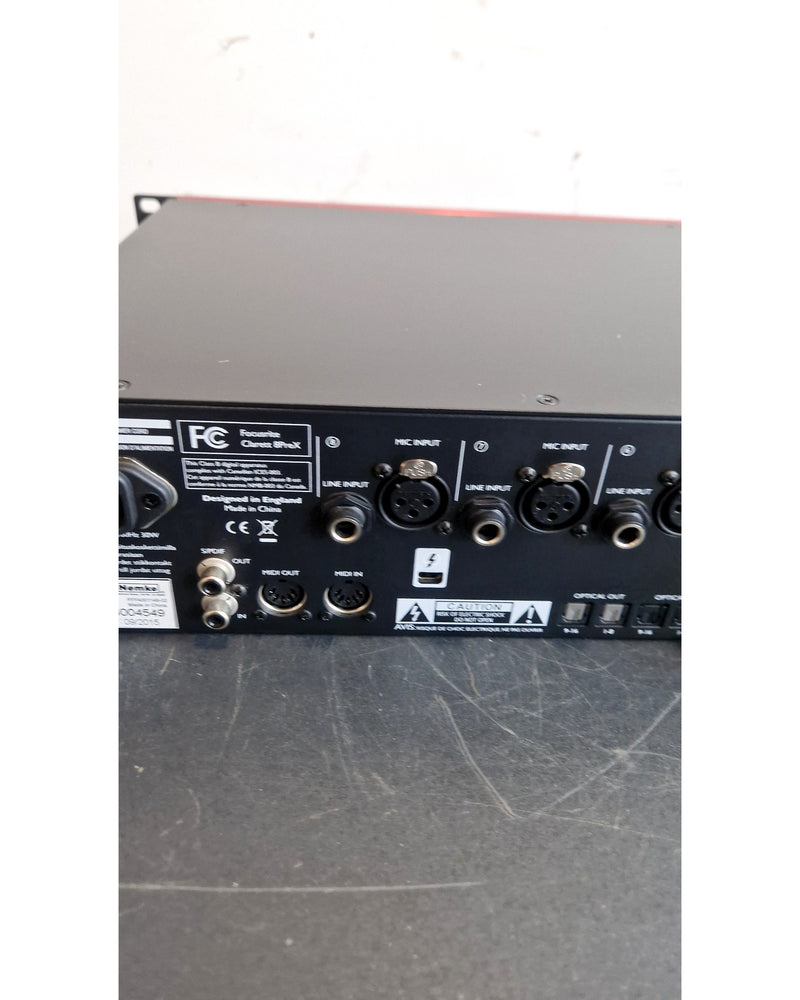 Focusrite Clarett 8PreX - Audio Interface - Excellent - image 15