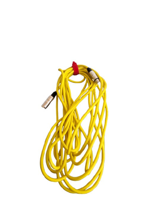 Unbranded 25ft Microphone Cable - Yellow – Microphone Cable - Good - Image 1