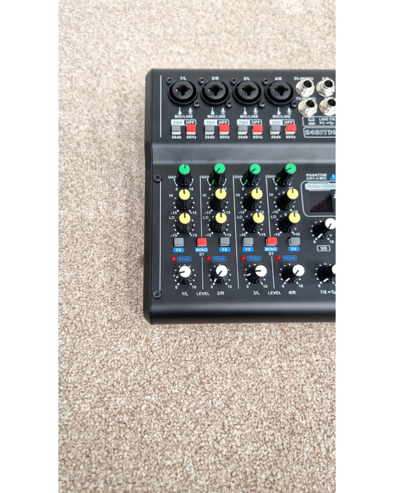 Professional Audio Mixer 8 Channel - Mixers - Excellent w/ Original Box - image 5