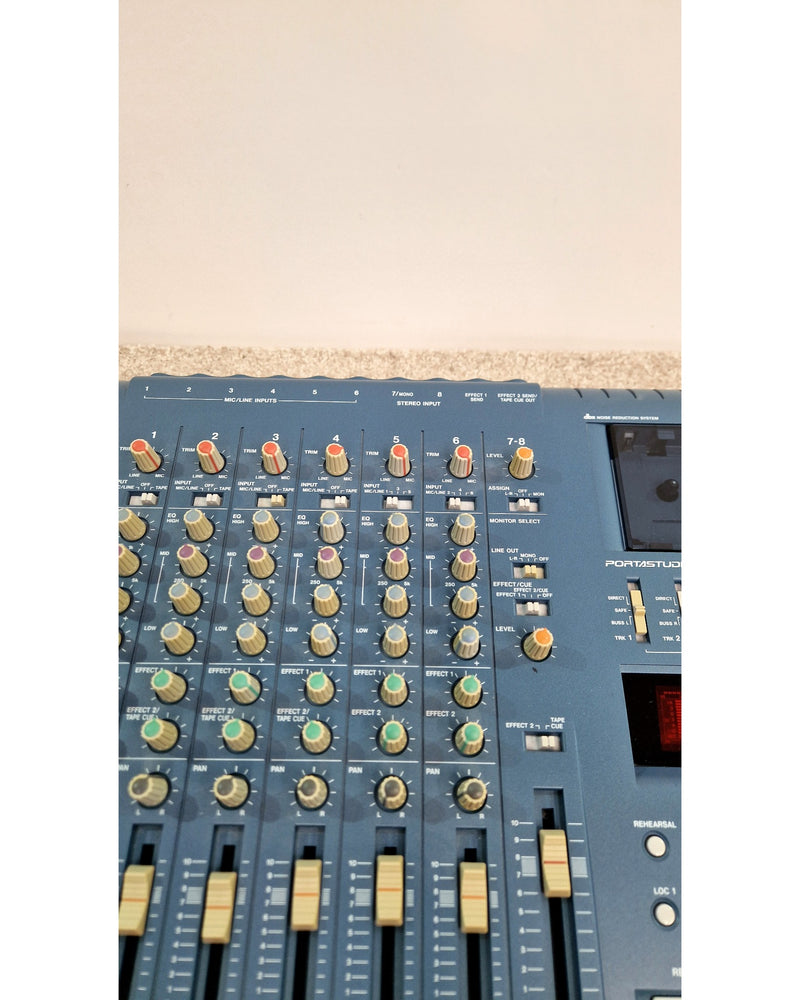 Tascam 424MkIII - Recorder - Blue - Very Good w/ Power Supply & Manuals - image 12
