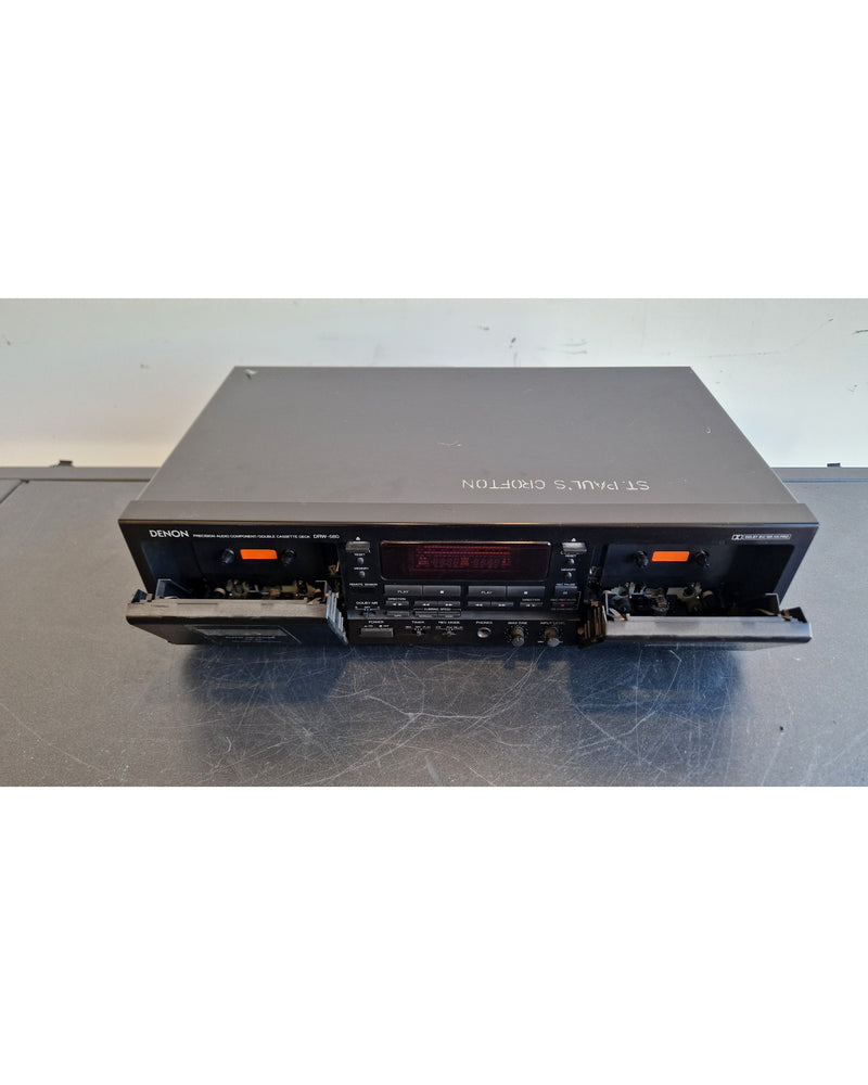 Denon DRW-580 - Cassette Deck - Fair - Image 10