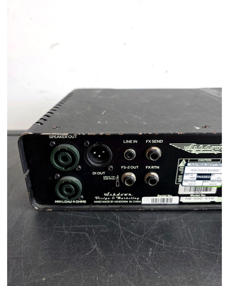 Ashdown RM 500 EVO Head - Bass Amplifiers - Spares or Repair - Image 8