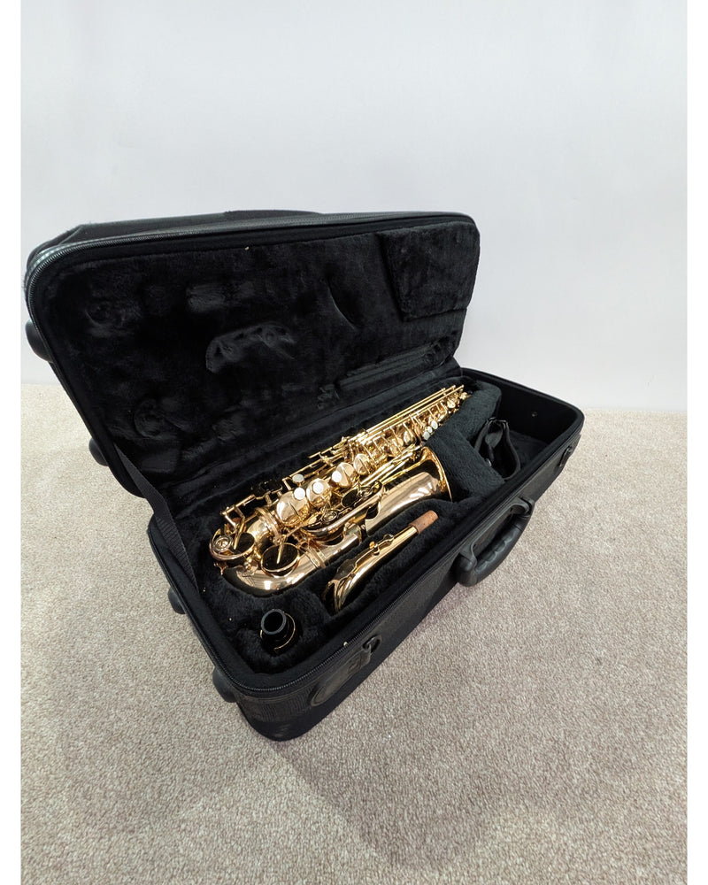 Jupiter JAS-567 Alto Saxophone - Saxophone - Gold - Good w/ Soft Case - image 16
