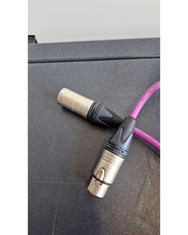 Van Damme 10ft Microphone Cable - Purple – Microphone Cable - Excellent - Image 8