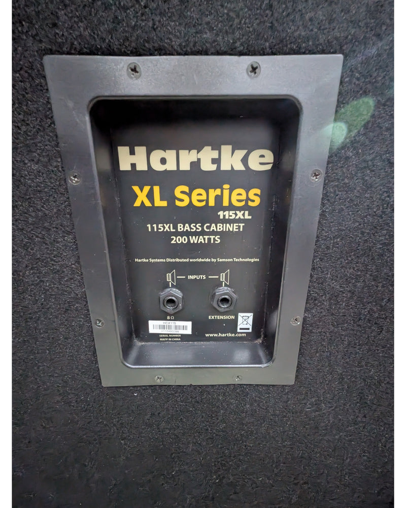 Hartke 115XL - Amplifier Cab - Black - Very Good - image 7