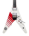 Palace Buckethead V - White/Red – Electric Guitar - Excellent w/ Soft Case - Photo 1