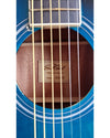 EastCoast G1CE-BB - Acoustic Guitars - Blue Burst - Excellent w/ Original Box, New Strings, Pick guard - Photo 10