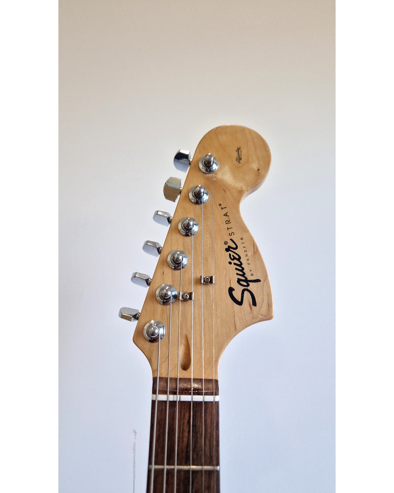 Squire Stratocaster Affinity - Black Electric Guitar - Good - Image 8