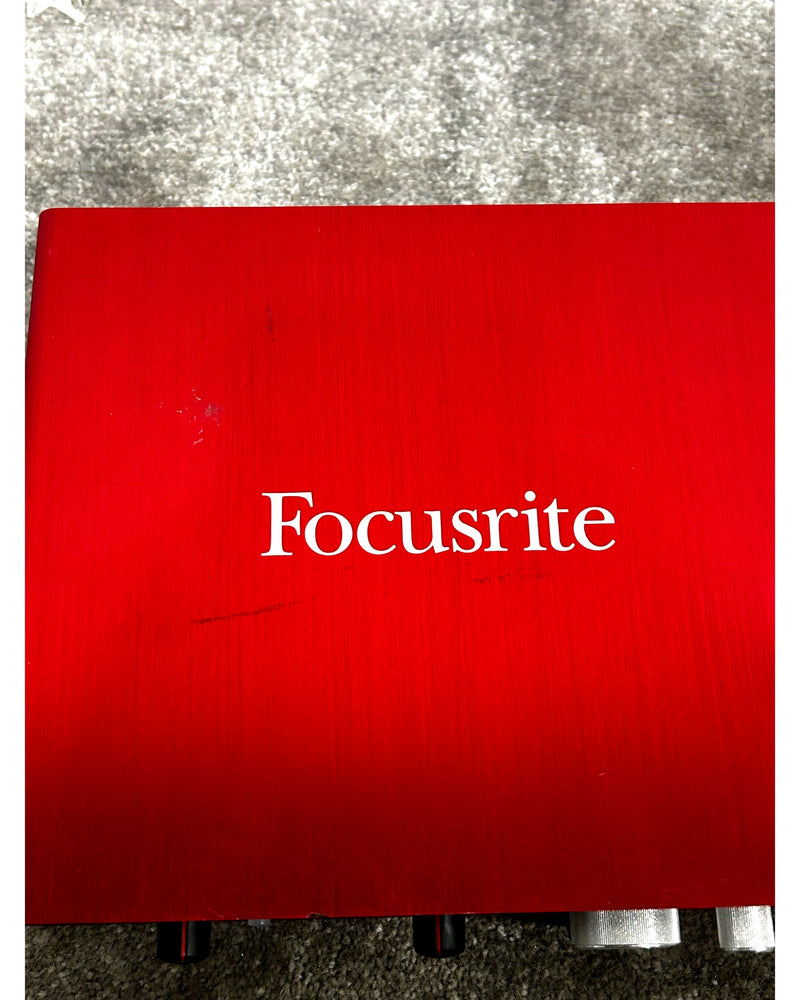 Focusrite Scarlett 6i6 - Audio Interface - Red - Good - Image 8