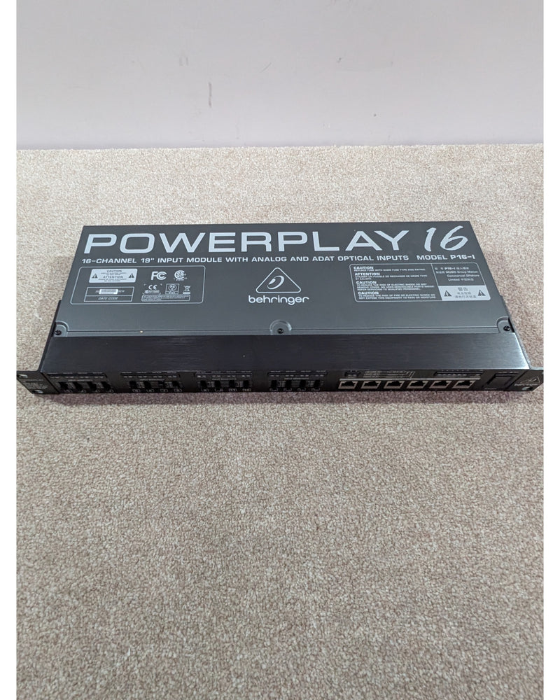 Behringer Powerplay P16-I - Audio Interface - Black - Like New w/ Original Box & Manuals - image 4