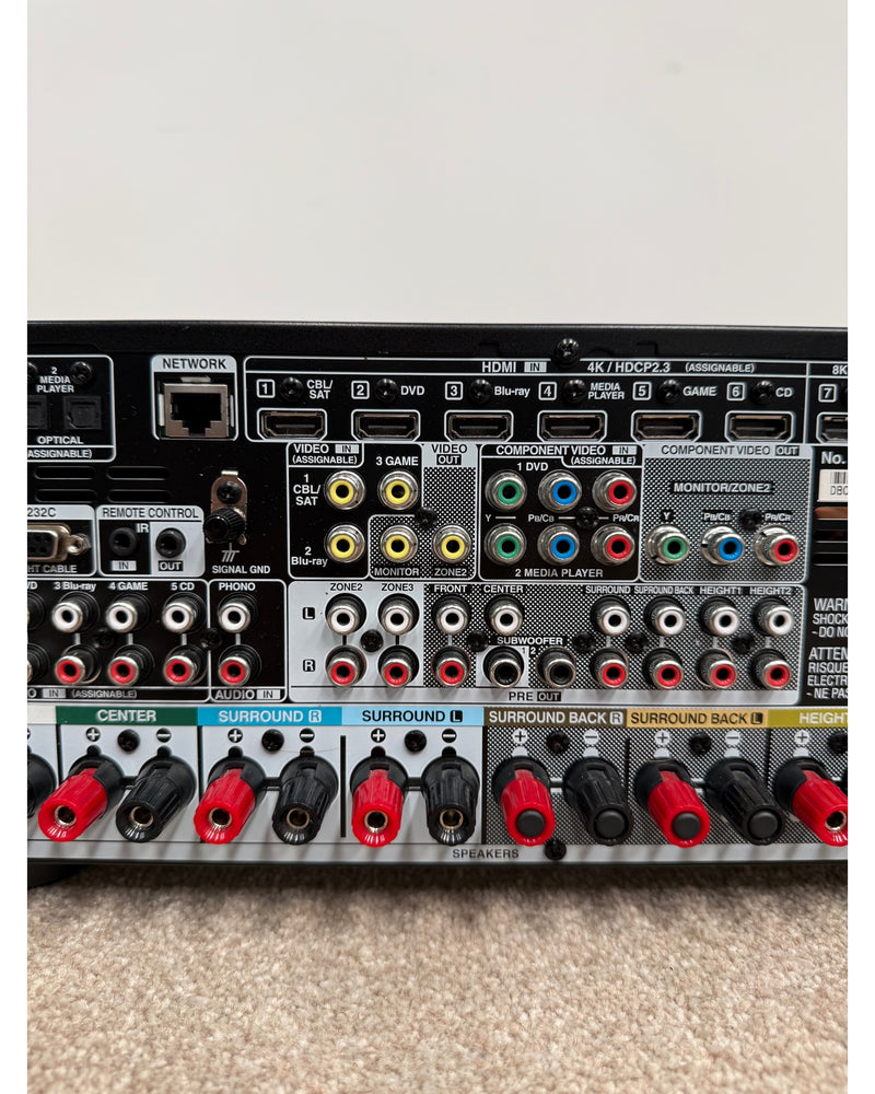 Denon AVC-X4700H - Receiver - Black - Excellent w/ Manuals, Power Supply, remote_control - image 9