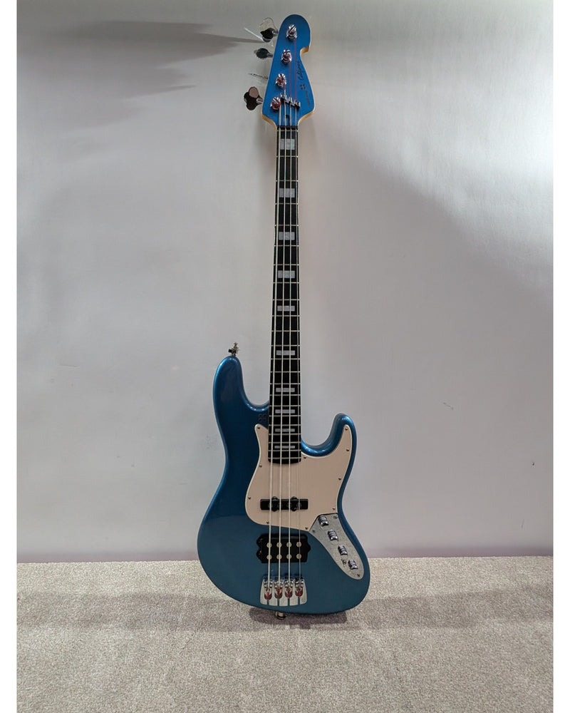 Sandberg California TM4 - Bass Guitar - Metallic Blue - Excellent w/ Soft Case - image 4