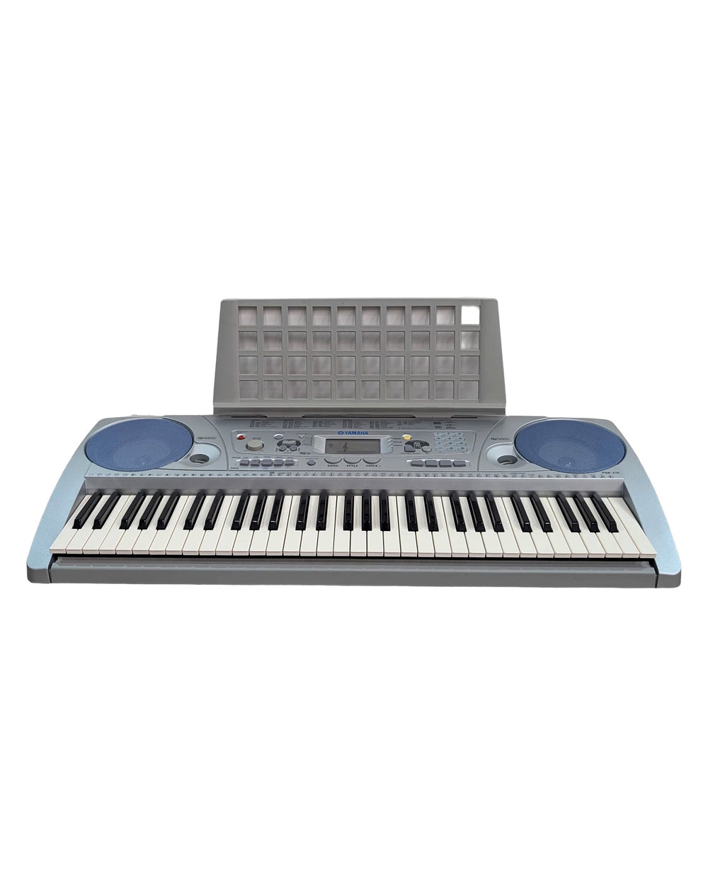Yamaha PSR-275 - Keyboard - Silver - Excellent w/ Power Supply & Original Box