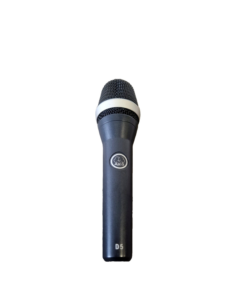 AKG D5 - Dynamic Microphone - Black - Excellent w/ Soft Case - Image 1