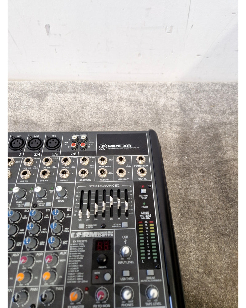 Mackie ProFX8 - Mixer Desk - Black - Very Good w/ Original Box - Image 6