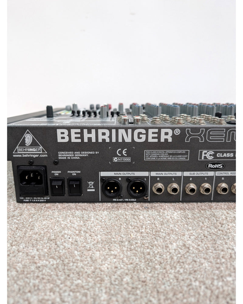 Behringer XENYX1832FX - Mixer - Silver/Black - Very Good w/ Manuals - image 5
