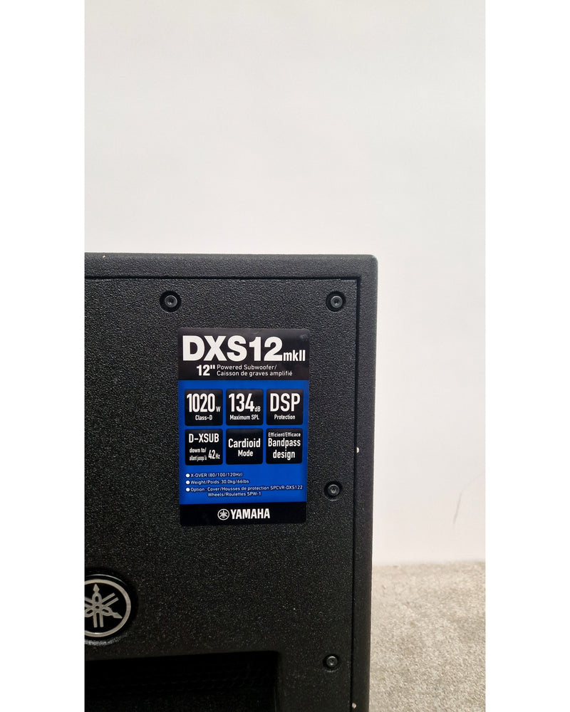 Yamaha DXS12 MkII - Subwoofer - Black - Very Good - image 13
