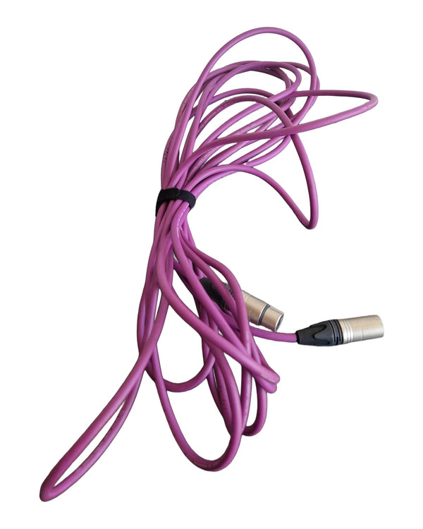 Van Damme 25ft Microphone Cable - Purple - Microphone cable - Excellent