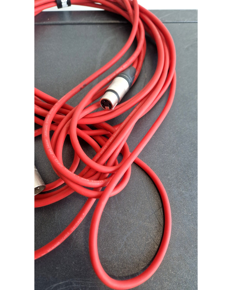 Sommer 25ft Microphone Cable - Red – Microphone Cable - Very Good - Image 10