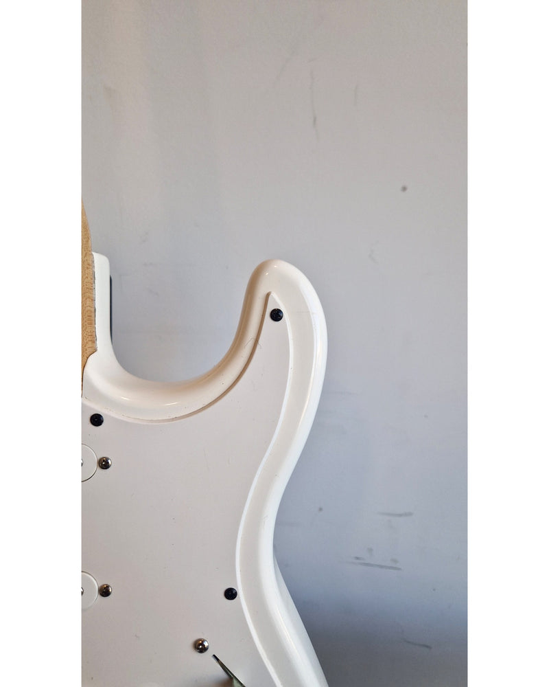 Squier Strat Chinese - Electric Guitar - White - Good - Image 3