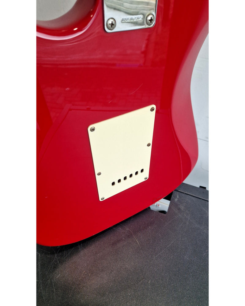 Squire Stratocaster 1995 - Red - Made IN China Electric Guitar - Classic Design - Good w/ Soft Case - Image 12