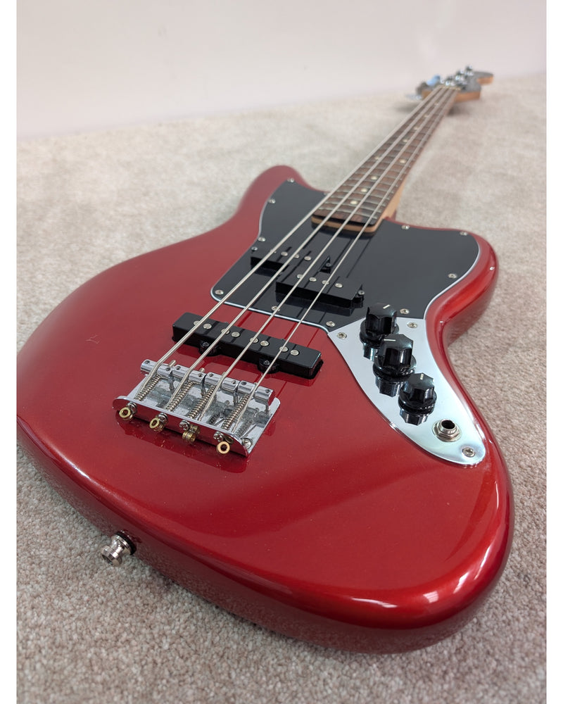 Squier Vintage Modified Jaguar Bass Special SS - Bass Guitar - Red - Very Good - image 11